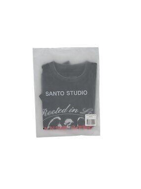 Santo Studio Rooted in Love Drappo Tee in Vintage Grey